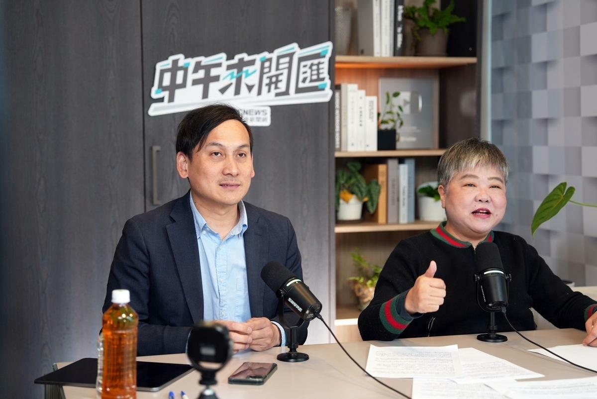 國民黨立委葉元之接受黃光芹專訪。 圖：CNEWS匯流新聞網《中午來開匯》/提供