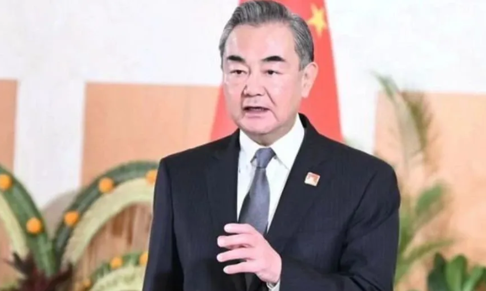 中國外交部長王毅表示，無願向烏克蘭派遣部隊。 圖：翻攝自瑤音萬里
