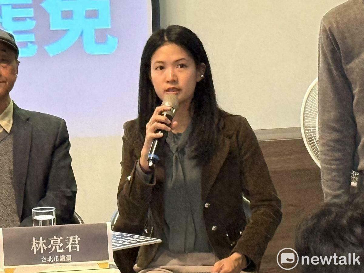 民進黨台北市議員林亮君。 圖：周煊惠 / 攝（資料照）