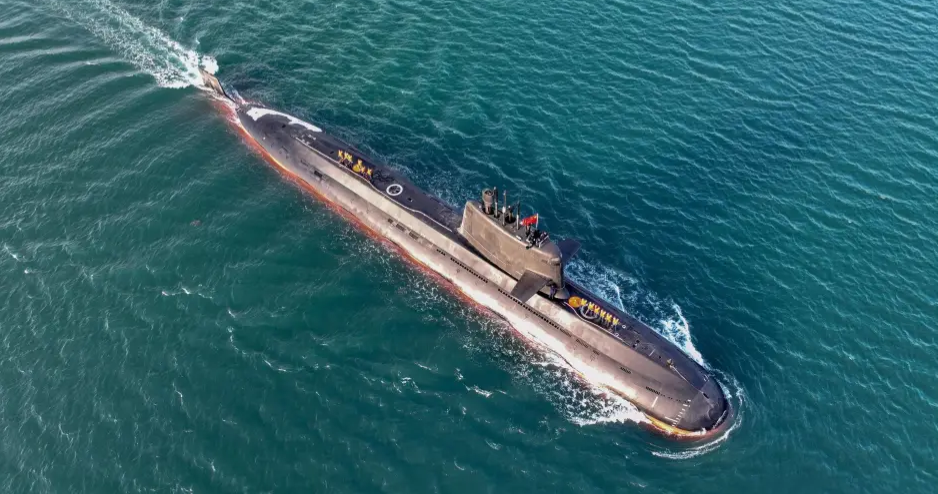 漢果級預計可發射巴基斯坦開發的具有核能力的 Babur-3 潛射巡航導彈，射程 450 千米。 圖：翻攝自世界軍艦