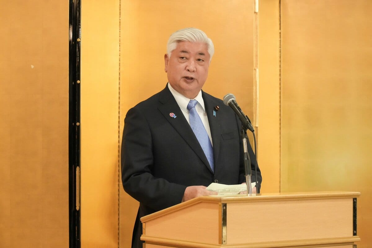 日本防衛大臣中谷元。 圖：翻攝「X」@ModJapan_jp
