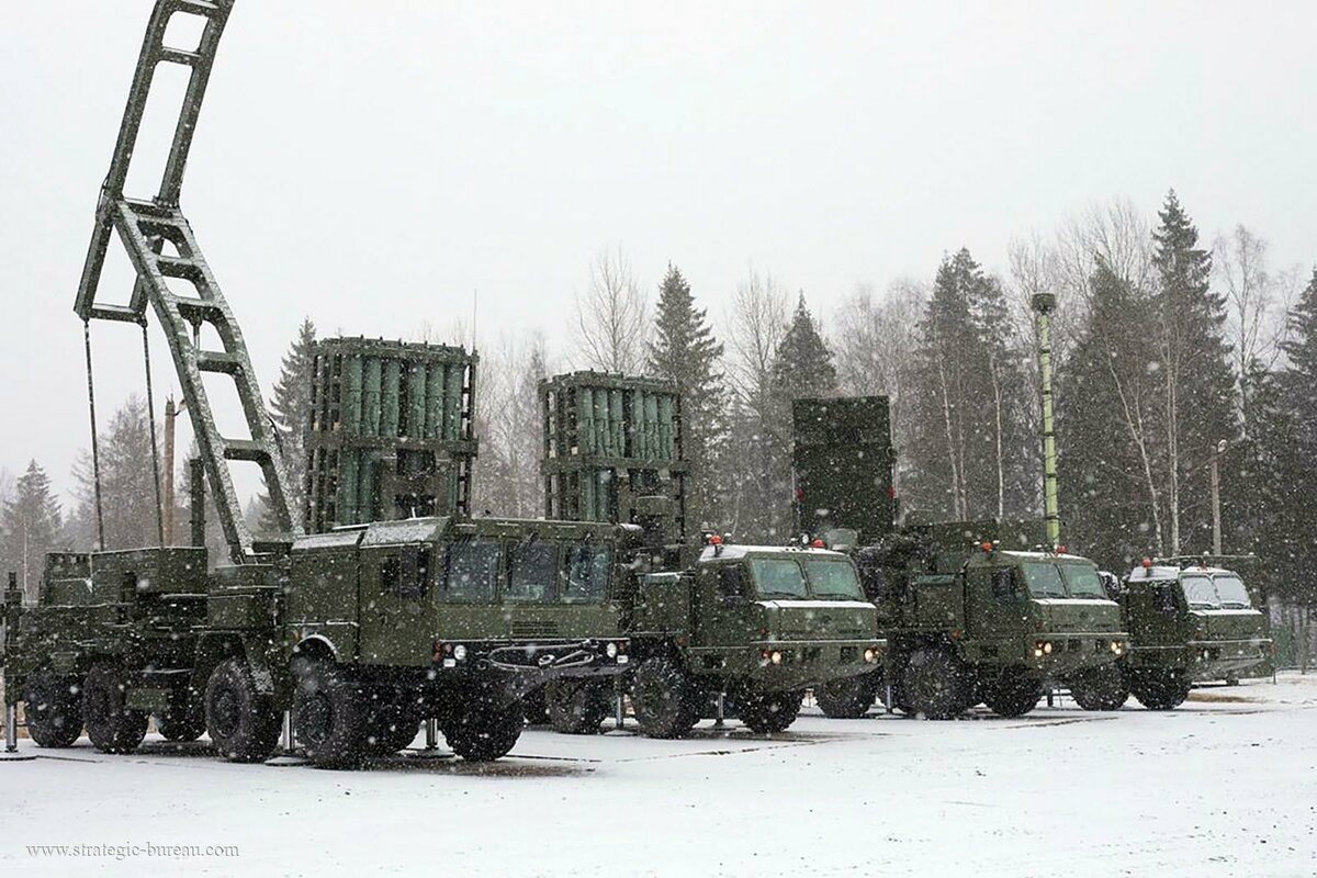 俄羅斯最新型中程防空系統S-350「勇士」（Vityaz）疑似已部署至戰場。 圖： X @Zagonal85