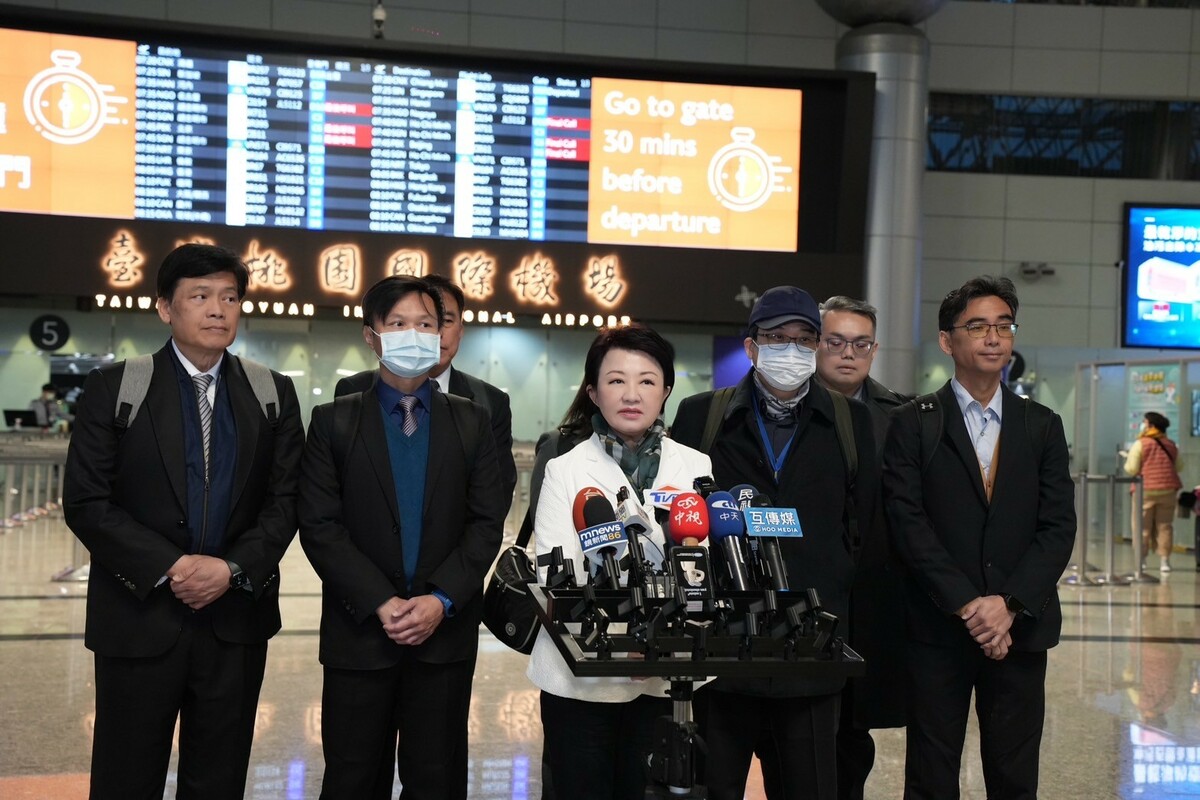 盧秀燕今天啟程訪日。 圖：台中市政府/提供