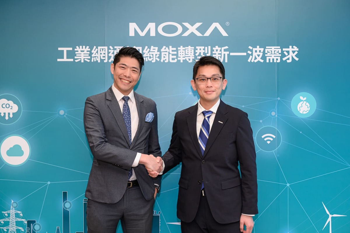 Moxa看好工業網通在新一波綠能轉型和產業淨零減碳目標的需求，協助泓德能源等各產業夥伴建構穩定、高效的網通基礎架構。 圖: 四零四科技/提供