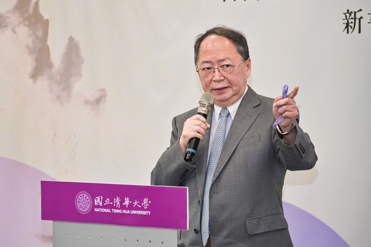 前清大校長陳力俊表示當年沒有針對曹興誠捐款一事進行查證。 圖：翻攝自清大臉書（資料照）