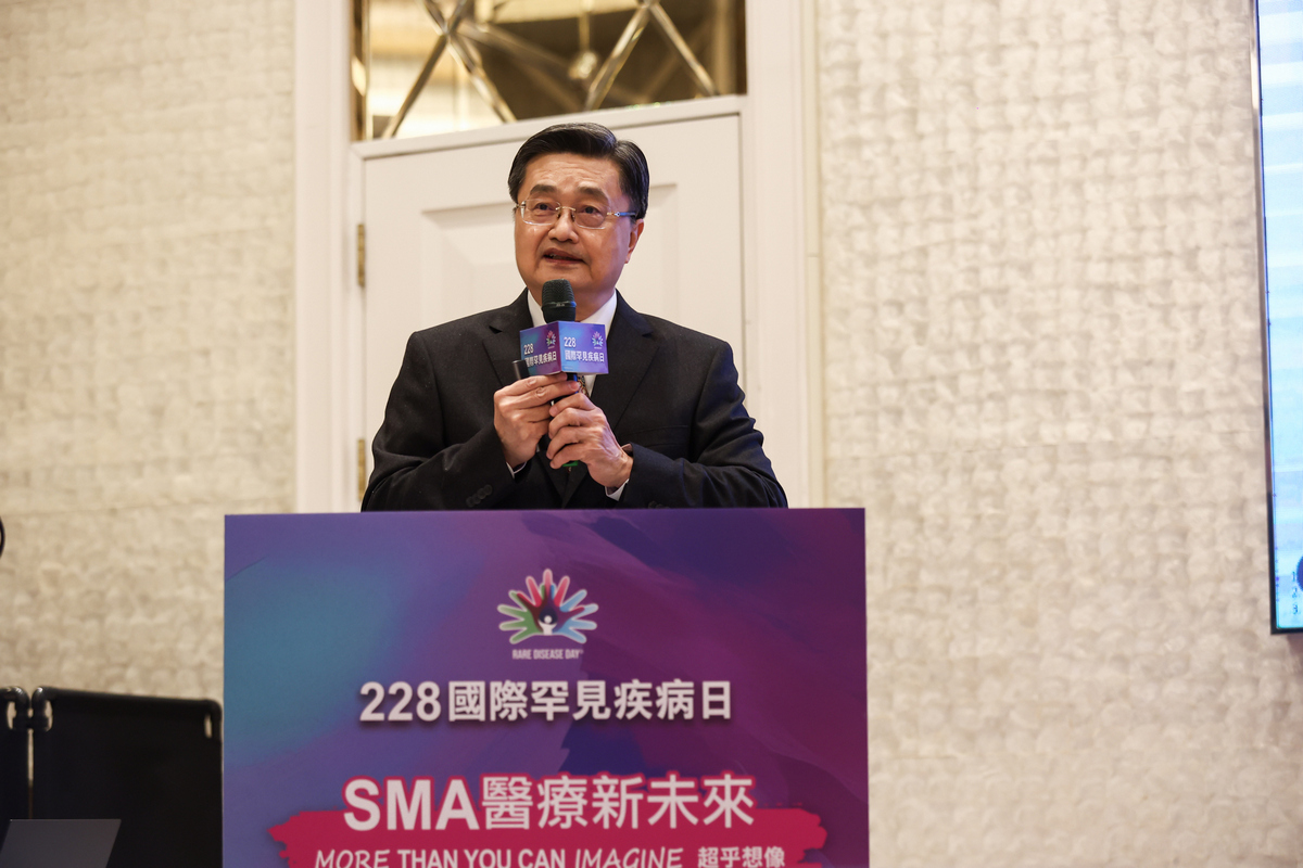 「台灣SMA之父」、高醫小兒部教授鐘育志。 圖：孫家銘翻攝