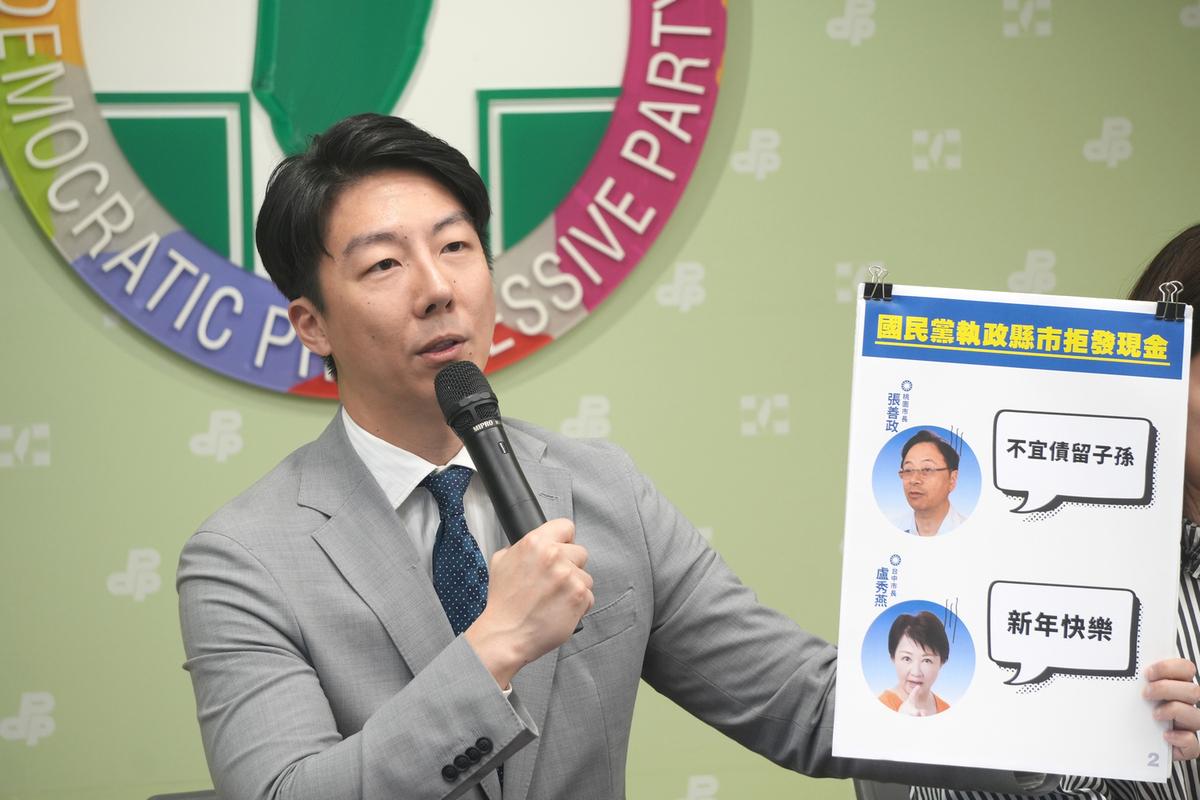 民進黨新聞輿情部主任吳崢。 圖：民進黨提供