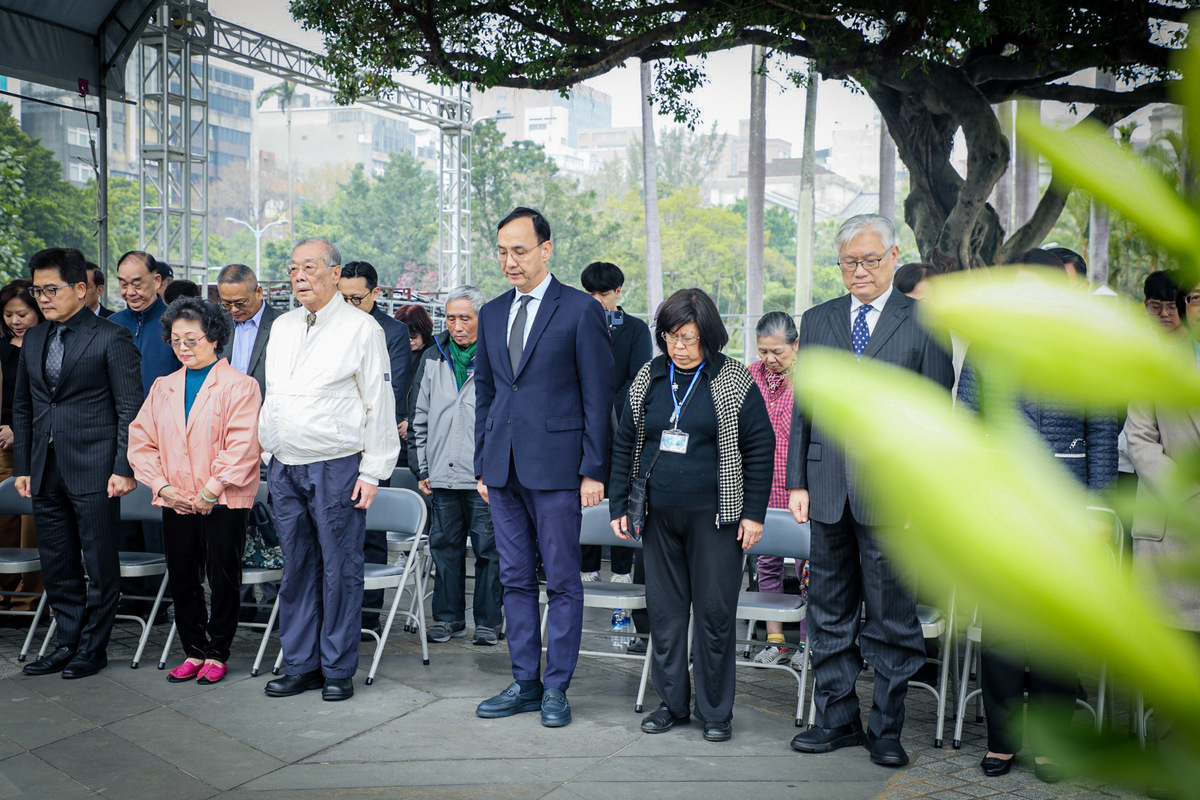 國民黨舉行「希望記取，弭平傷痛」活動。 圖：國民黨文傳會/提供