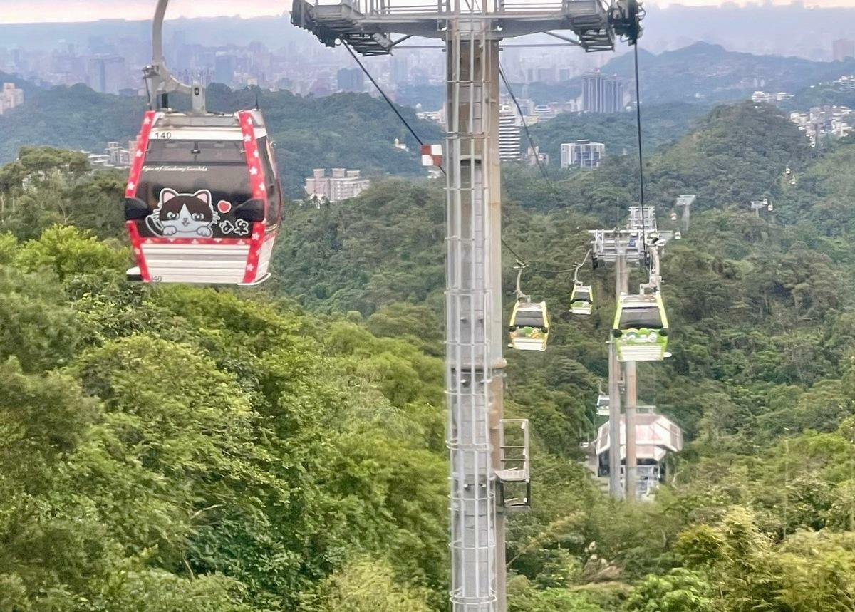 貓空纜車。 圖：張正霖 / 攝