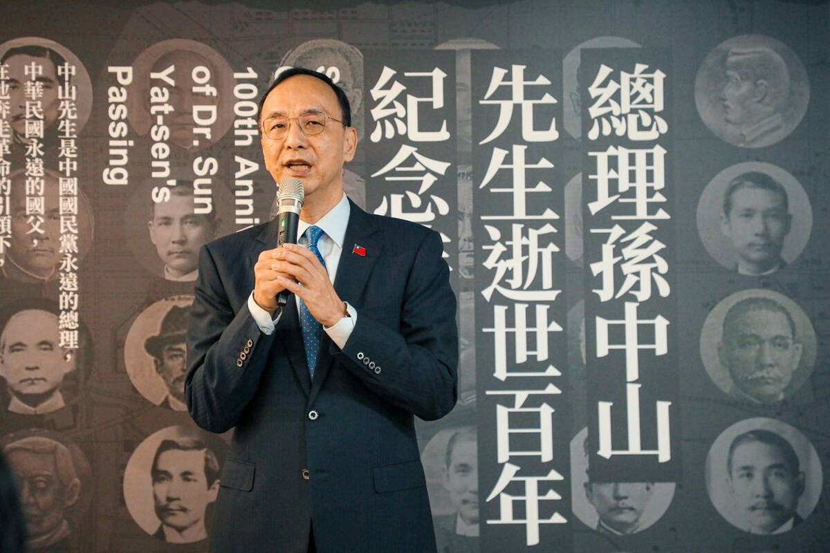 利用公投反制大罷免？國民黨主席朱立倫證實，將展開各地宣講工作。 圖：國民黨／提供（資料照）