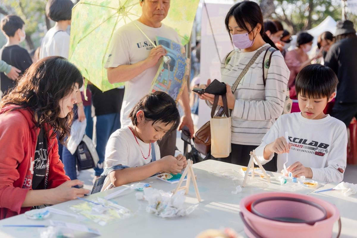 「高雄潮玩祭」有親子互動體驗活動。 圖：高雄市觀光局/提供