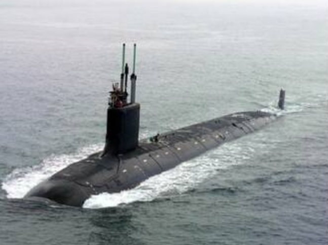 維吉尼亞級（Virginia-class）核動力攻擊潛艇。 圖 : 翻攝自X / Rainbow7852
