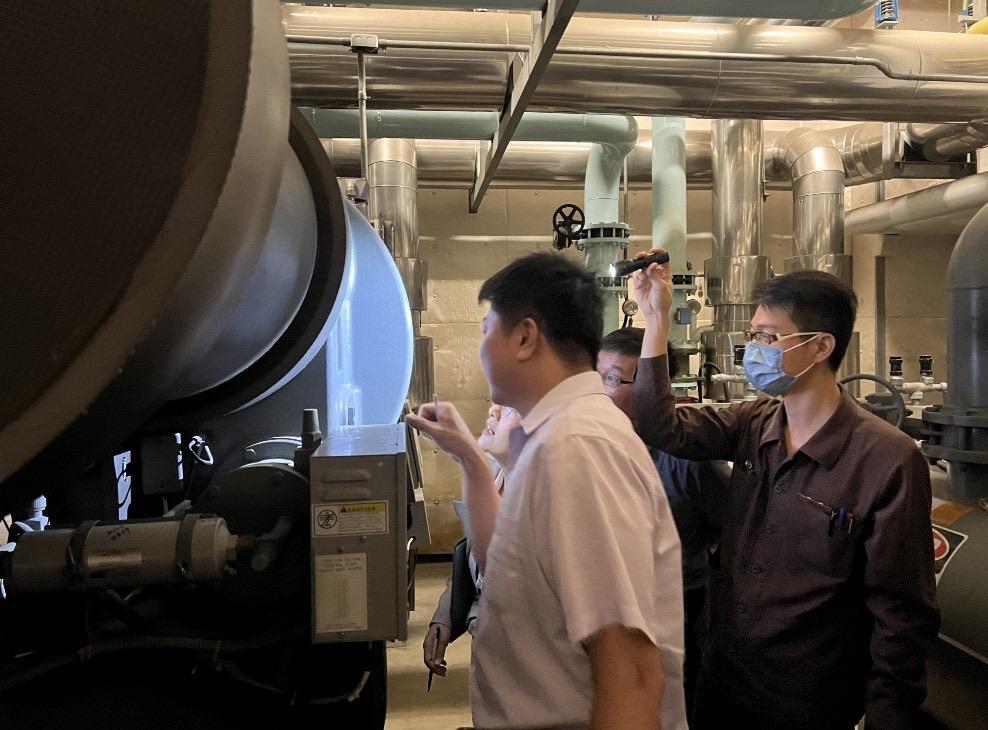 環保局碳足跡輔導，協助盤點減碳措施。 圖：高雄市環保局/提供