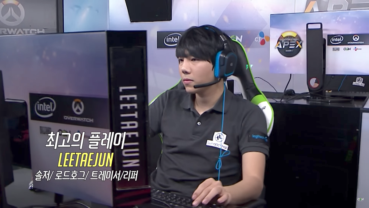 LEETAEJUN將回歸Lunatic-Hai，參戰第四季。 圖 : 翻攝自OGN官方Youtube