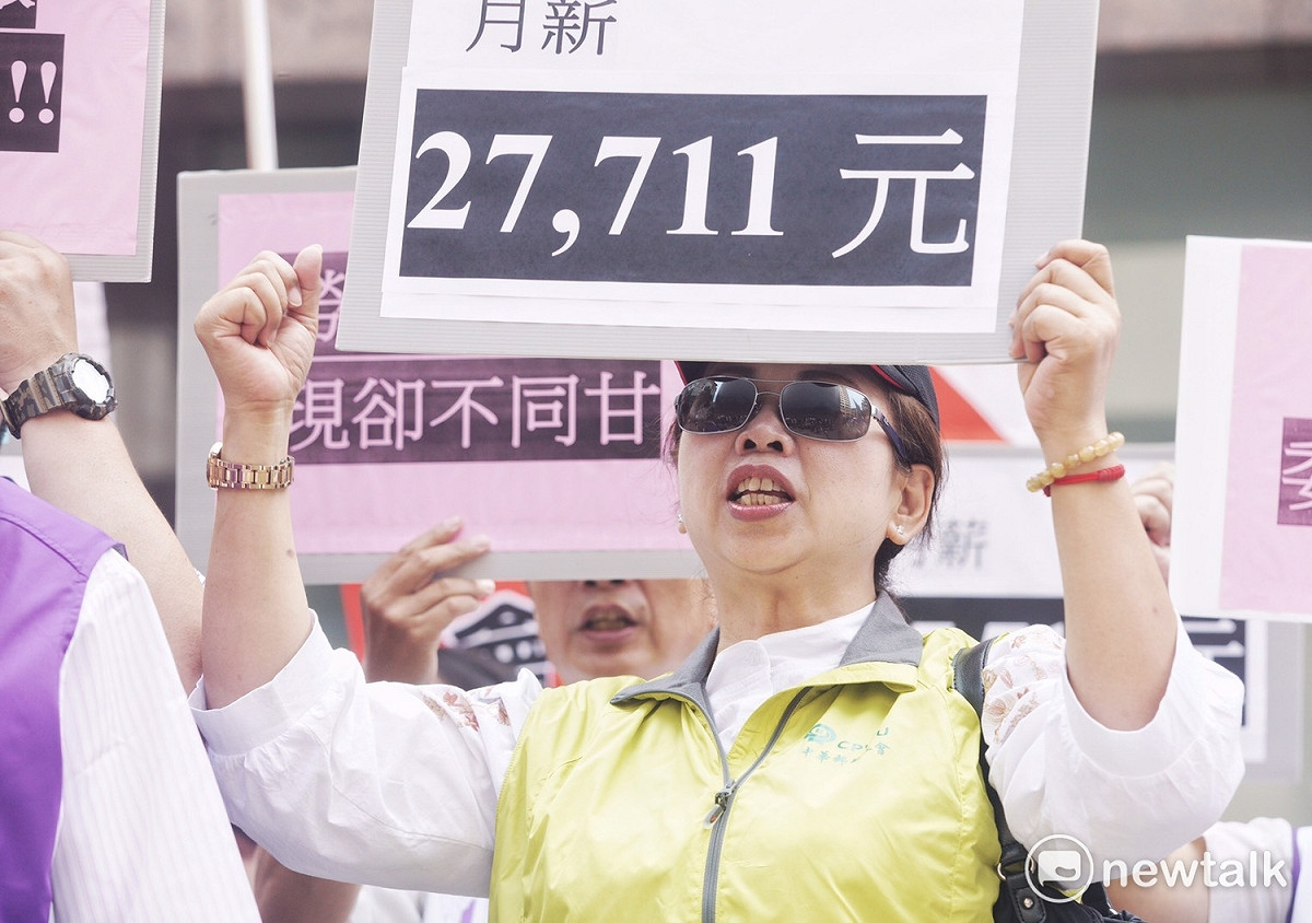 勞動部今（18）天召開基本工資審議委員會會議。 圖：常日豪/攝