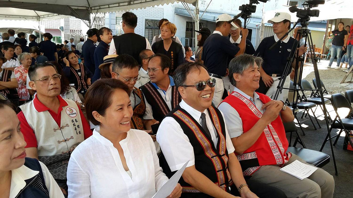 桃園市復興區泰雅族合流部落永久屋落成，原民會對於桃園市政府的努力表示肯定及嘉許。 圖:原民會提供