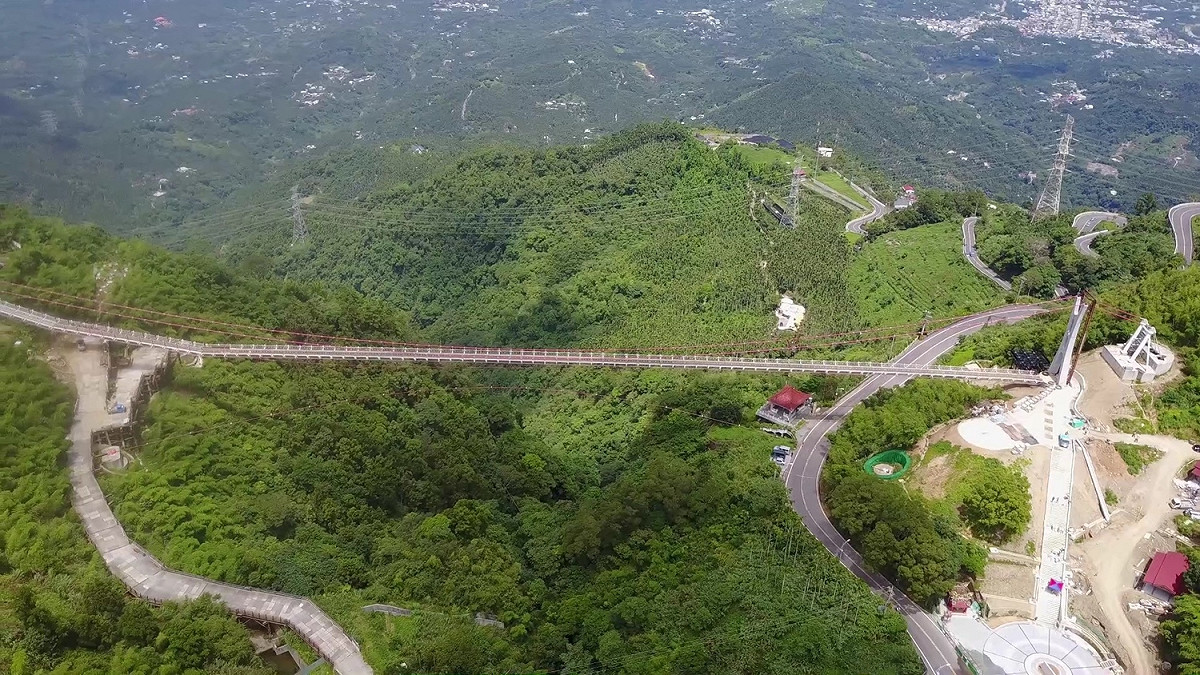 嘉義縣太平雲梯是重要的新興景點。 圖：嘉義縣政府/提供