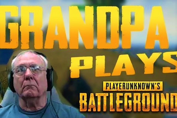 近期美國實況界出現了一名國寶級玩家「GrndPaGaming」。 圖：翻攝自 GrndPaGaming YouTube