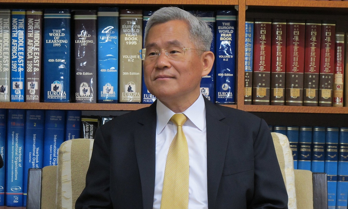 外交部國際組織司司長徐佩勇22日表示，對於今年推動台灣參與聯合國案，一向都很積極，外界也一定會看到。 圖：林朝億/攝