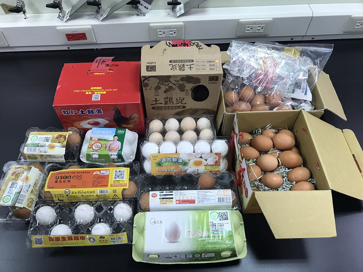 農委會今日宣布彰化三家蛋場驗出農藥｢芬普尼｣(fipronil)，食藥署指出，問題雞蛋主要分布於彰化和台中地區。 圖：衛生部食藥署