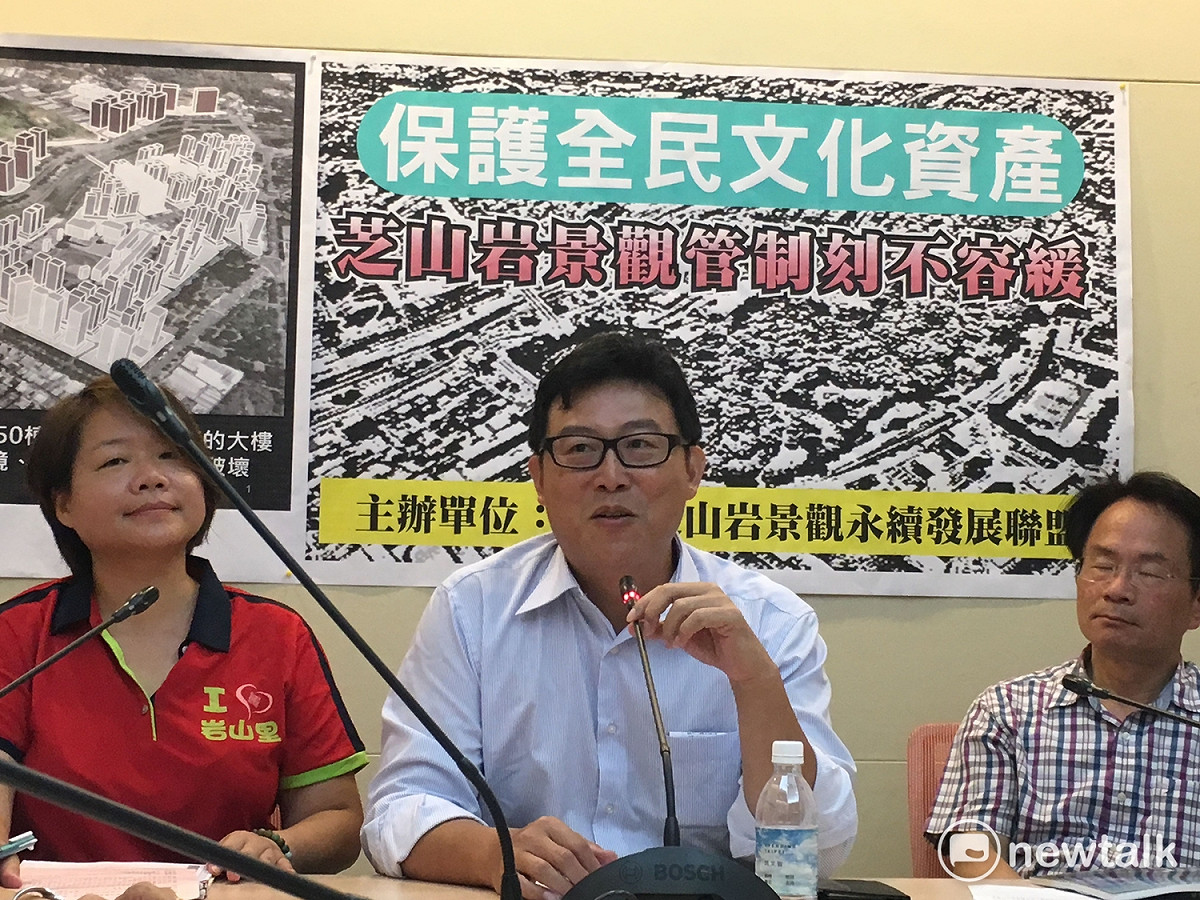 有意參選台北市長的民進黨立委姚文智姚文智23日表示，對於芝山岩景觀管制案完全支持。 圖：黃韋銓/攝