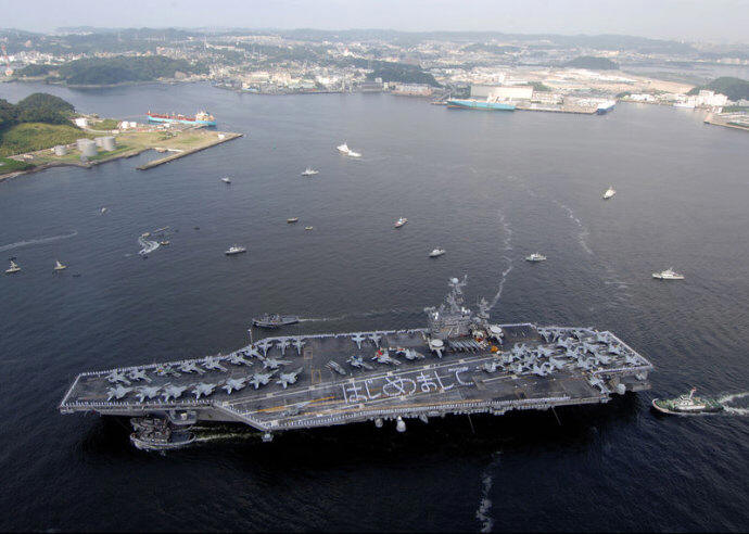 美國海軍今天證實，在驅逐艦於新加坡外海與油輪發生致命碰撞後，已將第7艦隊司令歐柯因（Joseph Aucoin）中將革職。 圖 : 翻攝國家之窗網站