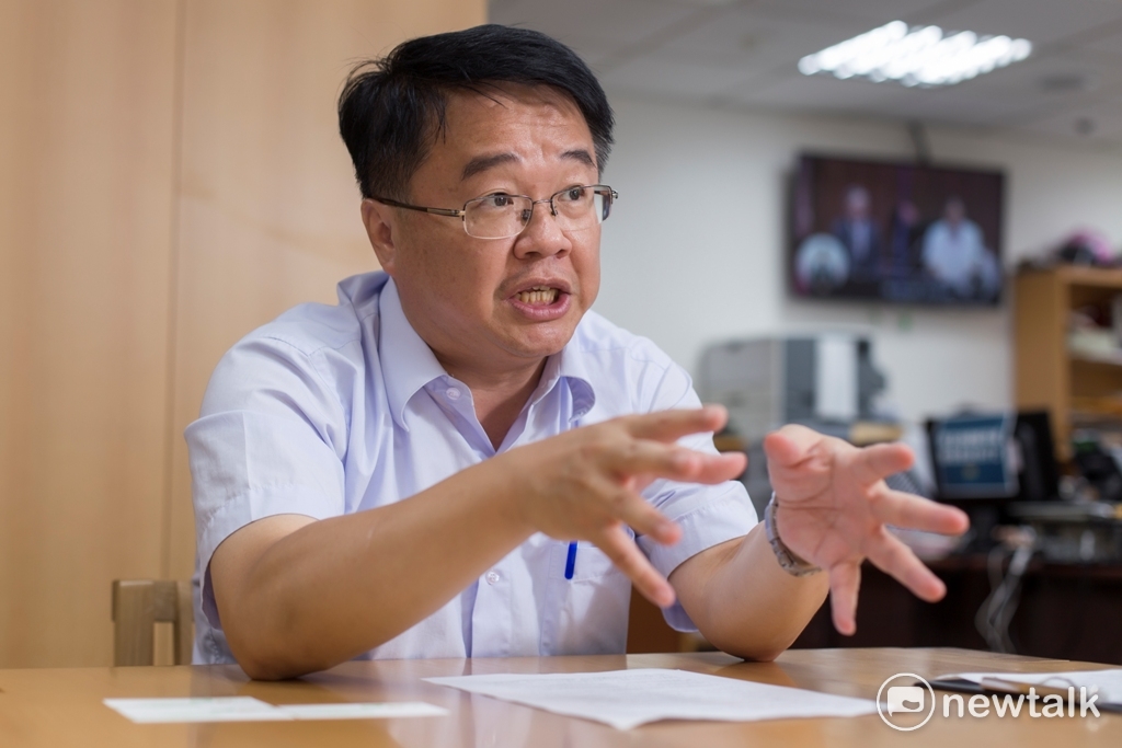 吳秉叡提到自己的興趣棒球，就有很多自己的想法。 圖：王愷/攝