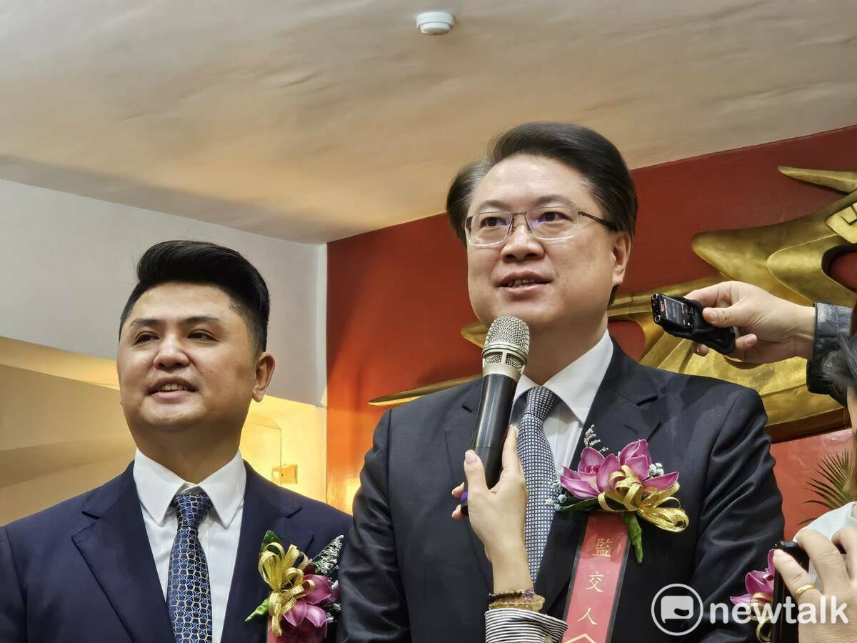林右昌表示，台積電是全球化的公司，加碼在美投資一定也是該公司佈局全球的戰略。 圖：林昀真/攝