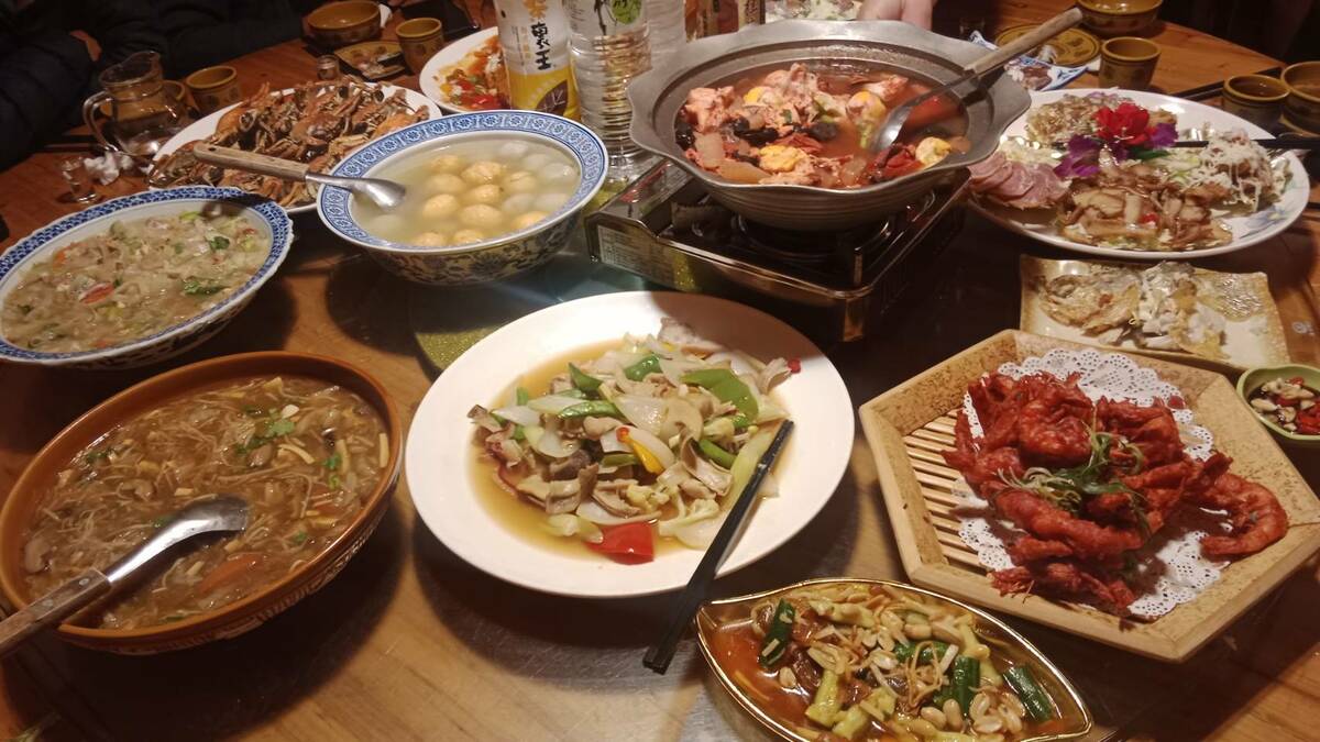 馬祖的在地特色餐展現馬祖獨特的飲食魅力。 圖：孫家銘攝