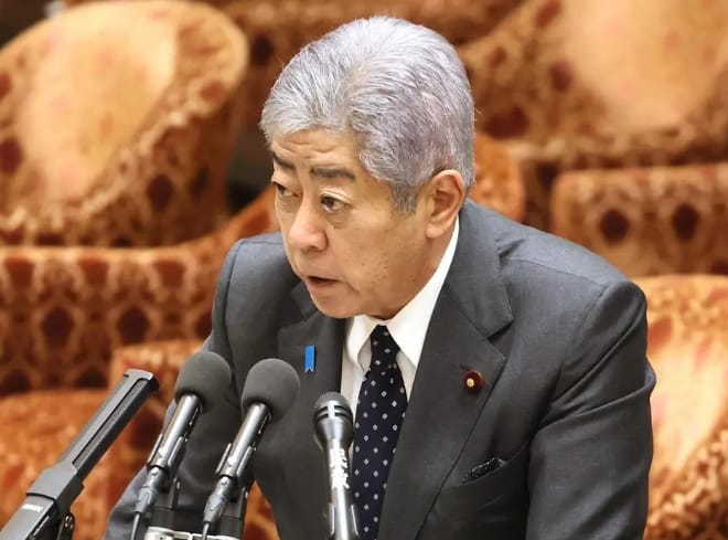 日本外相岩屋毅。 圖 : 翻攝自視覺中國