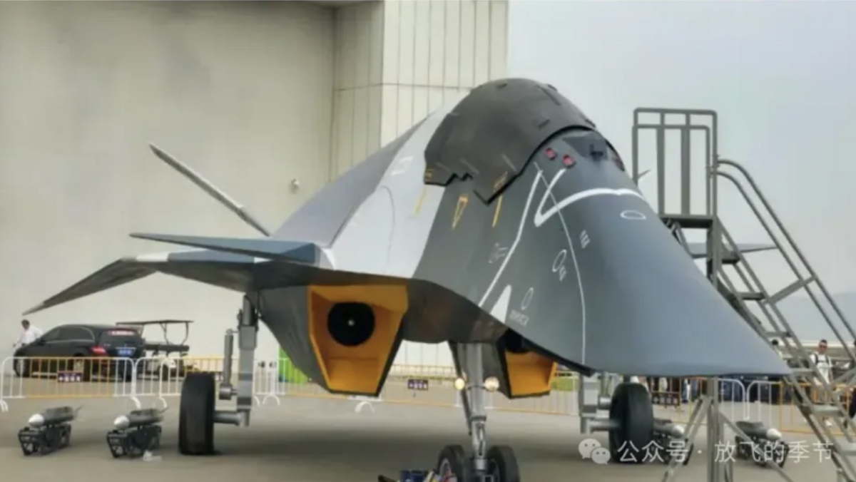 中國「白帝」空天飛機其實是一款概念機。 圖：翻攝自放飛的季節