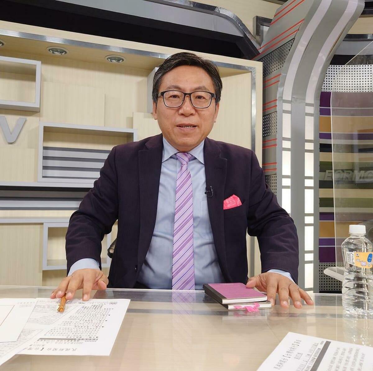 政治評論員陳財能。 圖：翻攝自陳財能臉書