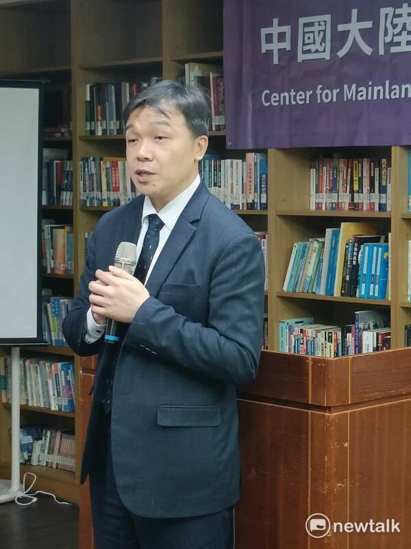 陸委會副主委沈有忠是成立「中國大陸暨區域發展研究中心」的重要推手。 圖：唐復年/攝