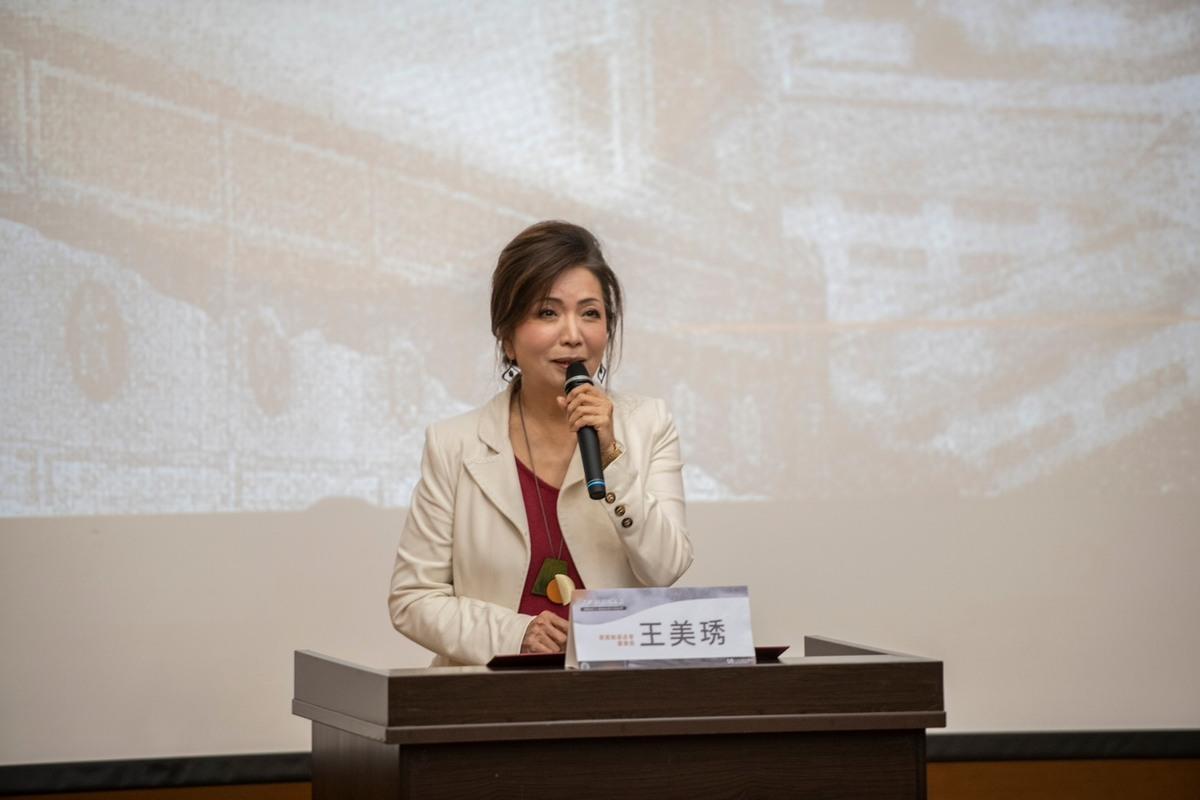 辜寬敏基金會董事長王美琇。 圖：辜寬敏基金會提供