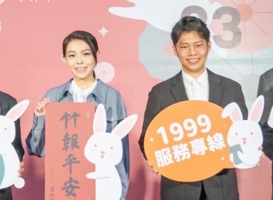 民眾黨副秘書長兼民調中心主任謝泊泓因婚外情風波鬧上法院敗訴，他不滿妻子上節目談婚變而提離婚訴訟。 圖：翻攝高虹安臉書