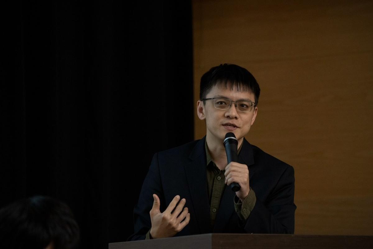 東吳政治系助理教授陳方隅。 辜寬敏基金會提供