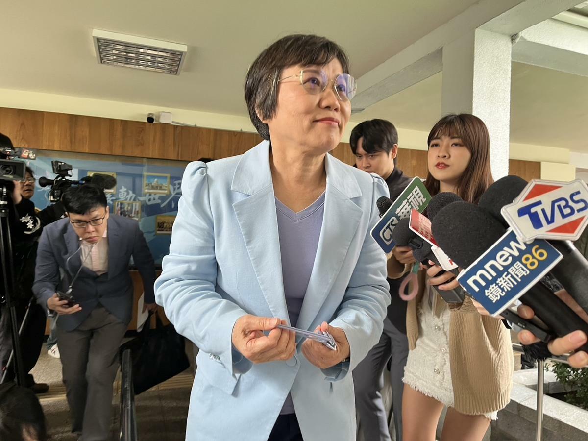 內政部長劉世芳呼籲全國警察同仁，不要介入任何黨派之爭，是警察形象維持的基本要點。 圖：金大鈞/攝
