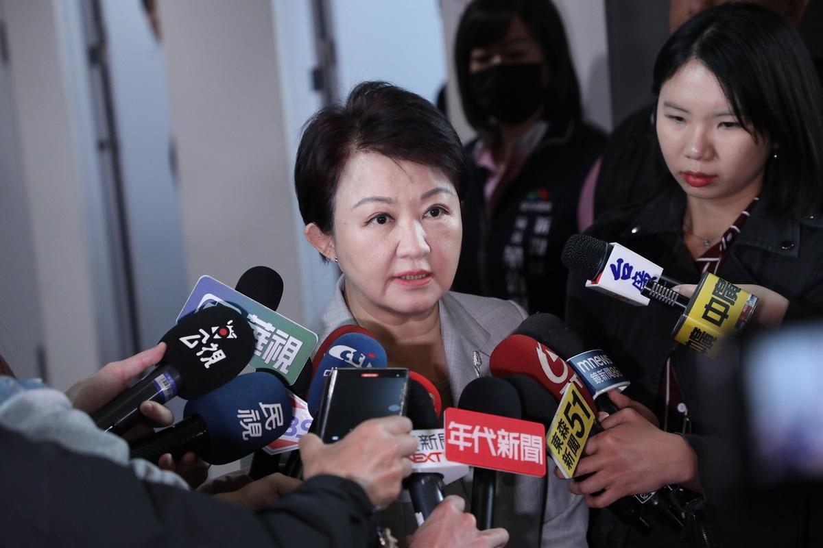 盧秀燕呼籲中央爭取台灣晶片出口美國豁免關稅。 圖：台中市政府/提供