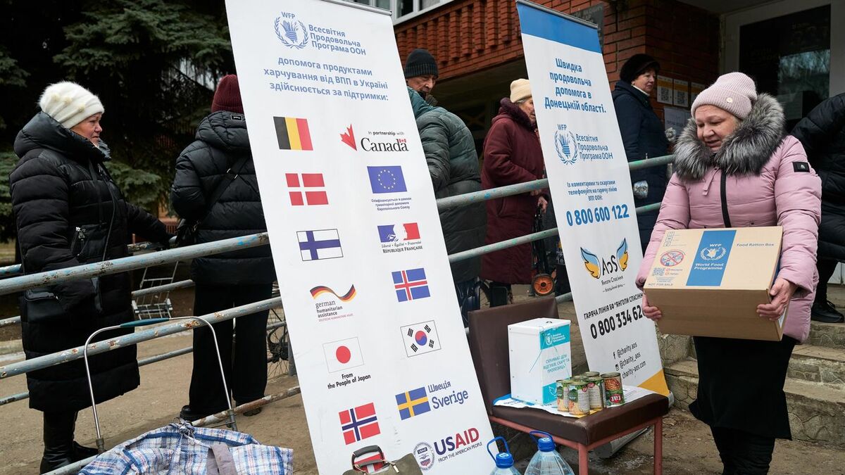 美國國際開發署（ USAID )大規模削減人道救援的經費，這將影響烏克蘭的生存。 圖：截自「x」@nexta_tv