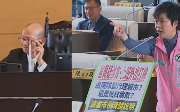 提案遭敲槌散會 陳俞融槓上議長 怒批：只會護航！