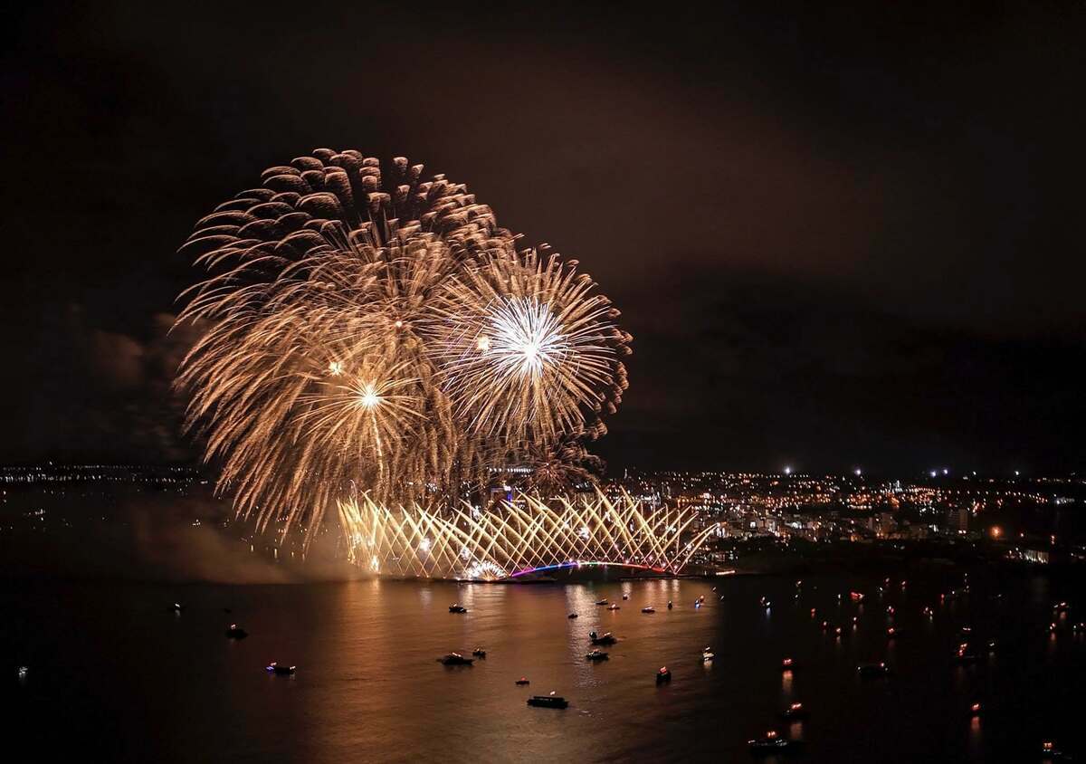 2025澎湖國際海上花火節5月5日舉行開幕式。 圖：翻攝自澎湖國際海上花火節臉書