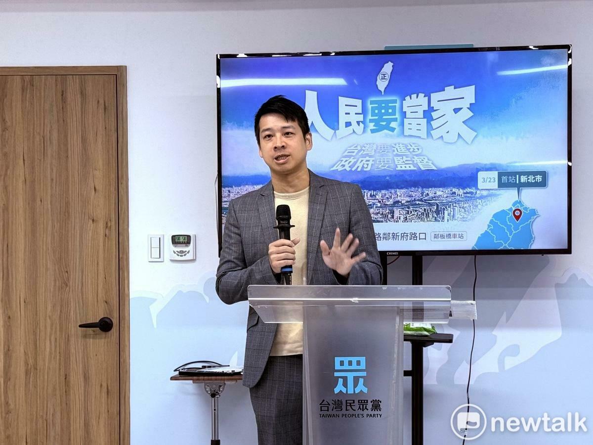 民眾黨副秘書長許甫。 圖：周煊惠 / 攝