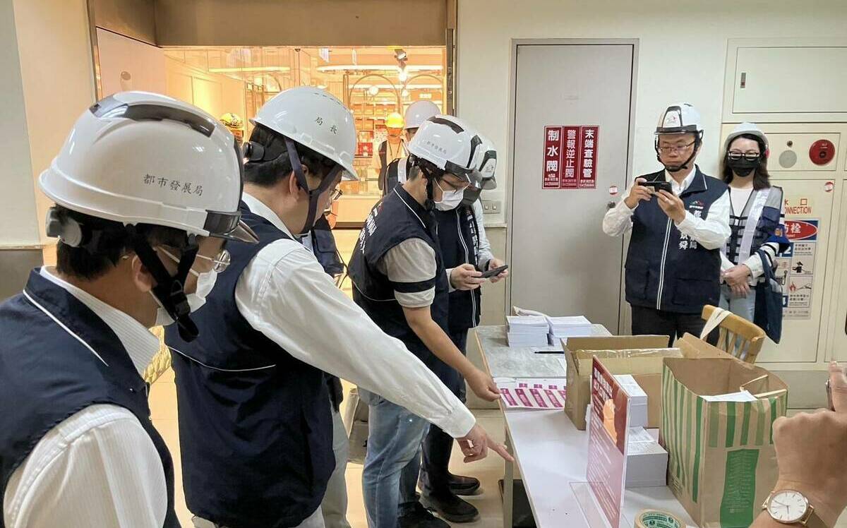 爆炸後一個月 新光三越開放專櫃物流入場取貨