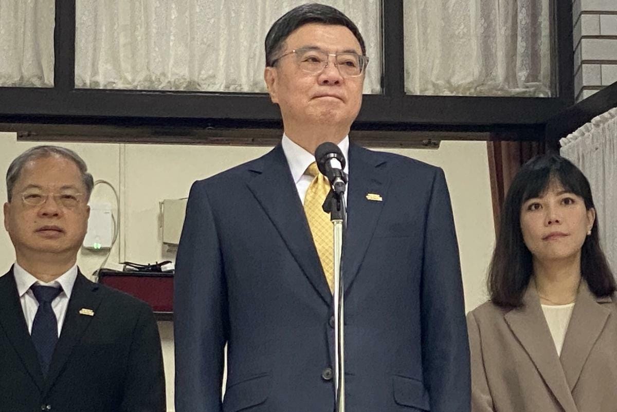 行政院長卓榮泰(中) 圖：林朝億/攝