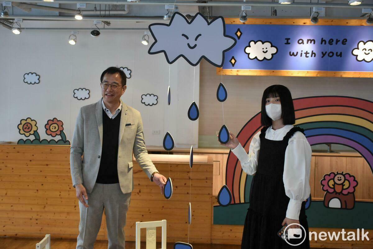 生乳捲業者規劃「活力共創空間」走親子溫馨路線。 圖：孫家銘攝