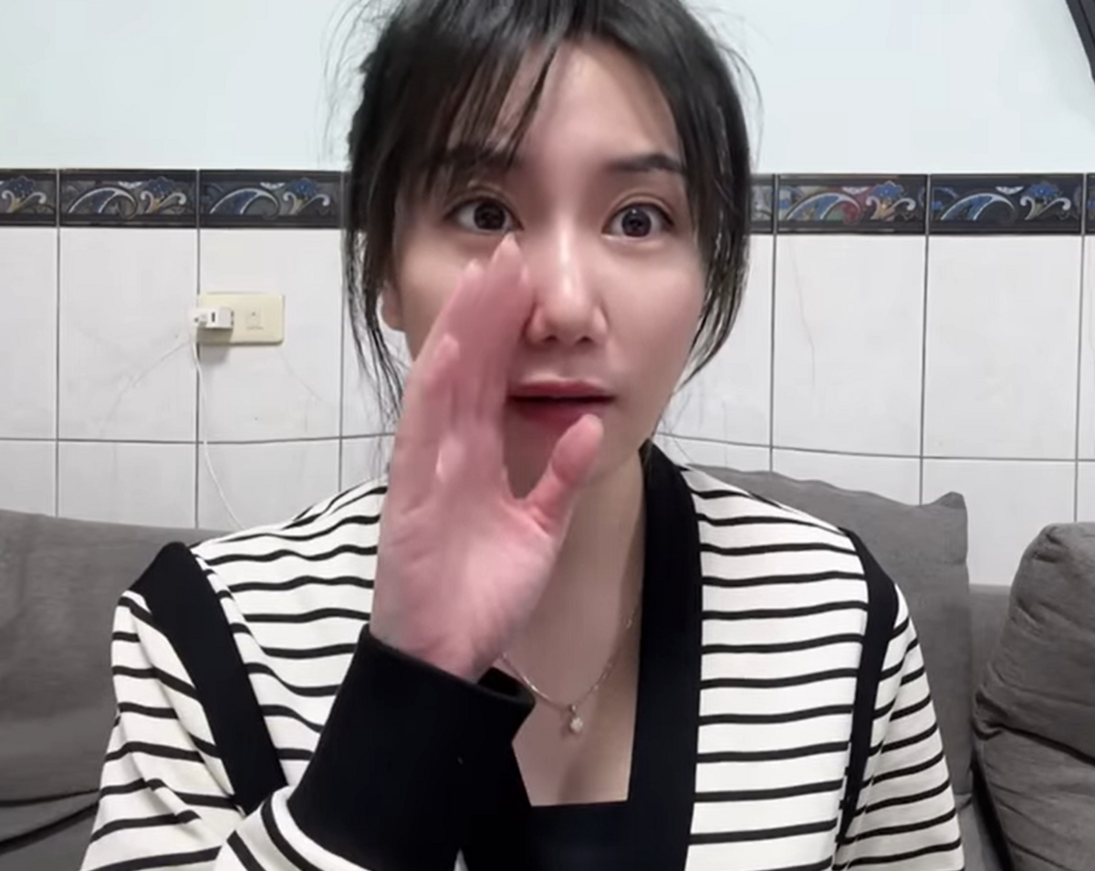 中配網紅亞亞遭廢居留，另一中配網紅何新瑤批愛國流量低，呼籲中配真心認同台灣、尊重法治 圖：翻攝自何新瑤 YT