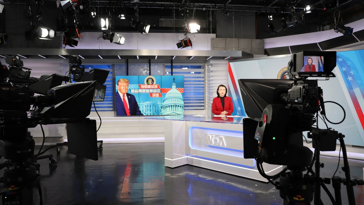 川普大幅裁減美國之音（Voice of America）和其他國營媒體員工。 圖 : 翻攝自US Agency for Global Media @USAGMgov