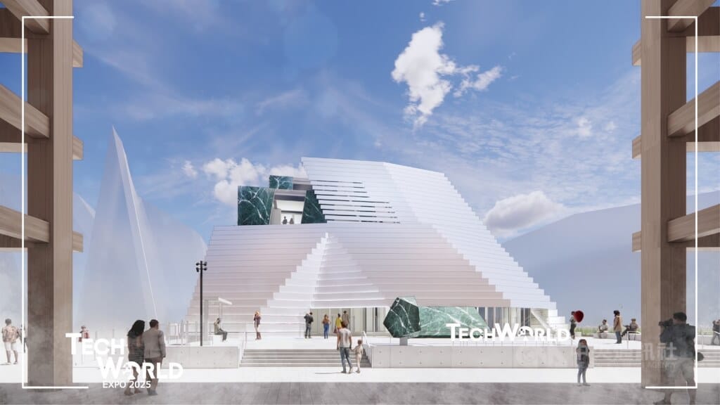 圖為TECH WORLD館示意圖。 圖取自facebook.com/expo2025techworld