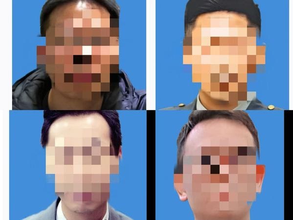 中國國安公布「台灣網軍頭目」照片 。 圖：翻攝央視
