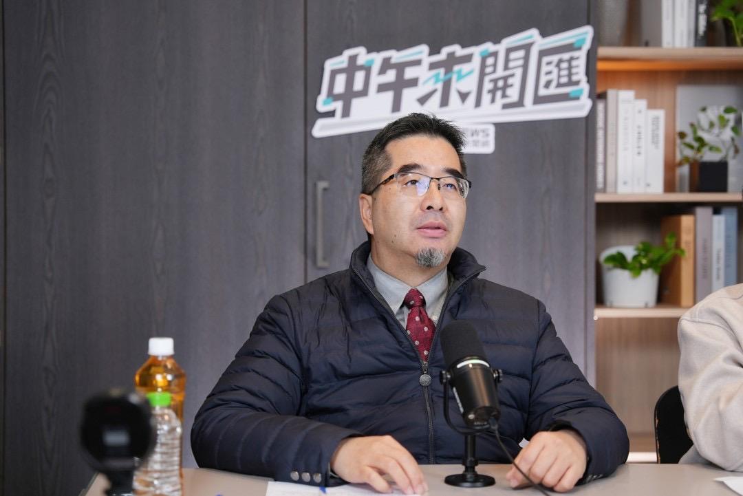 馬英九基金會執行長蕭旭岑今（17）日接受主持人黃光芹《CNEWS匯流新聞網》政論live直播節目《中午來開匯》專訪。 圖：《CNEWS匯流新聞網》提供